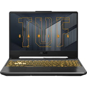 Asus TUF Gaming F15 (2021) Laptop - 11th Gen / Intel Core i5-11400H / 15.6inch FHD / 512GB SSD / 8GB RAM / 4GB NVIDIA GeForce RTX 3050 Graphics / Windows 11 Home / English & Arabic Keyboard / Black / Middle East Version - [FX506HC-HN005W]