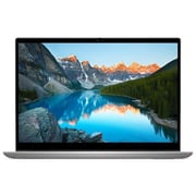 Dell Inspiron 14 7430 2-in-1 Convertible (2023) Laptop - 13th Gen / Intel Core i7-1355U / 14inch FHD+ / 512GB SSD / 16GB RAM / Shared Intel Iris Xe Graphics / Windows 11 Home / English & Arabic Keyboard / Silver / Middle East Version - [7430-INS-1001-SL]