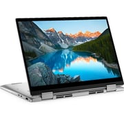 Dell Inspiron 14 2-in-1 Convertible (2023) Laptop - 13th Gen / Intel Core i5-1335U / 14inch FHD / 512GB SSD / 8GB RAM / Shared Graphics / Windows 11 Home / English & Arabic Keyboard / Silver / Middle East Version - [7430-INS-1002-SL]