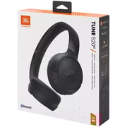 JBL Tune 520BT Wireless On-Ear Headphones Black