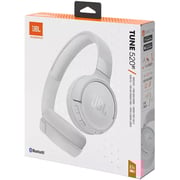 JBL Tune 520BT Wireless On-Ear Headphones White