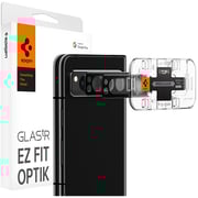 Spigen GLAStR EZ Fit Optik Camera Lens Screen Protector designed for Google Pixel Fold - Black [2 Pack]