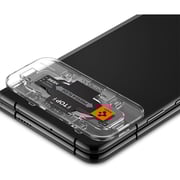 Spigen GLAStR EZ Fit Optik Camera Lens Screen Protector designed for Google Pixel Fold - Black [2 Pack]