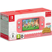 Nintendo Switch Lite Handheld Console With Animal Crossing Europe Version