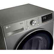 LG Energy Saving Dryer, 9kg, Silver, Capable Drying with Dual Heat Pump