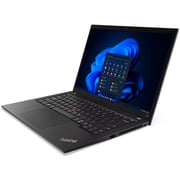 Lenovo ThinkPad T14s Gen 3 (Intel) (2022) Laptop - 12th Gen / Intel Core i7-1255U / 14inch WUXGA / 512GB SSD / 16GB RAM / Shared Intel Iris Xe Graphics / Windows 11 Pro / English & Arabic Keyboard / Black / Middle East Version - [21BR0090GR]