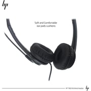 HP T1A66AA Wired On Ear Headset Black