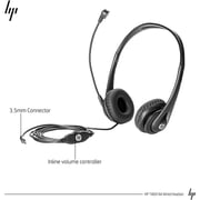 HP T1A66AA Wired On Ear Headset Black
