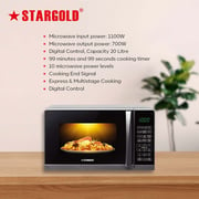 Stargold SG-2242DC Microwave Oven 20L Capacity White MKTP