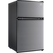 evvoli 100 Liters Top Mount Refrigerator / Adjustable Leg / Interior Light / Defrost Type - EVRFM-100S