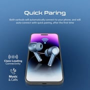 Promate PROPODS.BLUE True Wireless Earbuds & Charging Case Blue