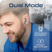 Promate PROPODS.BLUE True Wireless Earbuds & Charging Case Blue