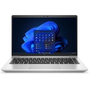 HP Elitebook 640 (2022) Laptop - 12th Gen / Intel Core i7-1255U / 14inch FHD / 512GB SSD / 16GB RAM / Shared Intel Iris Xe Graphics / Windows 11 Pro / English & Arabic Keyboard / Silver / Middle East Version - [6A1P0EA]