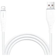 Recci USB To Lightning Data Sync Charging Cable 1.5m White