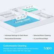 TPLink Robot Vacuum Cleaner Tapo RV30 Plus