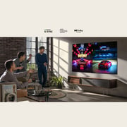 تلفزيون LG OLED evo C3 الذكي بدقة 4K بحجم 77 بوصة  مع تقنية HDR وWebOS وجهاز التحكم عن بعد السحري (موديل 2023) OLED77C36LA