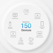 TPLink AX3000 Whole Home Mesh WiFi 6 Dual Band Gigabit Router