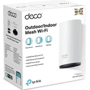 TPLink AX3000 Outdoor/Indoor Whole Home Mesh WiFi 6 Dual Band Gigabit Router