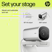 HP 960 4K Streaming Webcam White