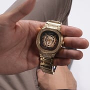Guess GW0565G1 Kingdom Gold Stainless Steel Watch For Men