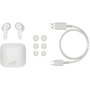 Asus 90YH03X1-B5UA00 Wireless In Ear Gaming Earbuds Moonlight White