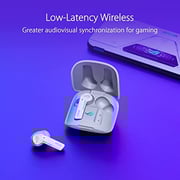 Asus 90YH03X1-B5UA00 Wireless In Ear Gaming Earbuds Moonlight White