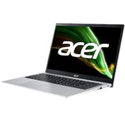 Acer A3155839P3 (2020) Laptop - 11th Gen / Intel Core i3-1115G4 / 15.6inch FHD / 1TB HDD / 4GB RAM / Shared Intel Graphics / Windows 10 Home / English & arabic Keyboard / Pure Silver / Middle East Version - [NXADDEM00D]