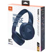 JBL Tune 670NC Wireless Over Ear Headphones Blue
