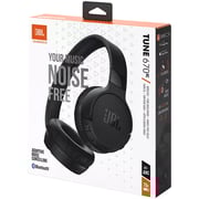 JBL T670NCBLK Wireless On Ear Headphones Black