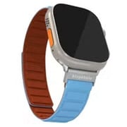 Blupebble Hochfeiler Silicone Reversible Magnetic Watch Strap Blue/Brown