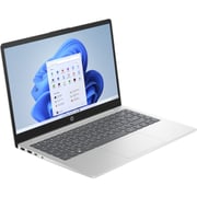 HP (2022) Laptop - AMD Ryzen 5-7320U / 14inch FHD / 512GB SSD / 8GB RAM / Shared AMD Radeon Graphics / Windows 11 Home / English & Arabic Keyboard / Silver / Middle East Version - [14EM0002NE]