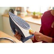 Philips 2800W Steam Iron with SteamGlide Advanced Soleplate, 220g Boost - DST7030/26