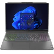 Lenovo LOQ 16IRH8 (2023) Laptop - 13th Gen / Intel Core i5-13420H / 16inch WUXGA / 512GB SSD / 16GB RAM / 4GB NVIDIA GeForce RTX 2050 Graphics / Windows 11 Home / English & Arabic Keyboard / Storm Grey / Middle East Version - [82XW0026AX]