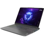 Lenovo LOQ 16IRH8 (2023) Laptop - 13th Gen / Intel Core i5-13420H / 16inch WUXGA / 512GB SSD / 16GB RAM / 4GB NVIDIA GeForce RTX 2050 Graphics / Windows 11 Home / English & Arabic Keyboard / Storm Grey / Middle East Version - [82XW0026AX]
