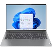 Lenovo IdeaPad Pro 5 16IRH8 (2023) Laptop - 13th Gen / Intel Core i7-13700H / 16inch 2.5K / 512GB SSD / 16GB RAM / 6GB NVIDIA GeForce RTX 3050 Graphics / Windows 11 Home / English & Arabic Keyboard / Grey / Middle East Version - [83AQ002NAX]