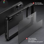 CrossFit Carbon Fiber Case Black iPhone 14 Pro Max