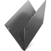 Lenovo Yoga Slim 6 14IAP8 (2022) Laptop - 12th Gen / Intel Core i5-1240P / 14inch 2.2K / 512GB SSD / 16GB RAM / Shared Intel Iris Xe Graphics / Windows 11 Home / English & Arabic Keyboard / Grey / Middle East Version - [82WU005PAX]