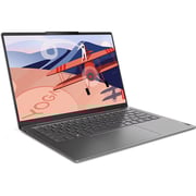 Lenovo Yoga Slim 6 14IAP8 (2022) Laptop - 12th Gen / Intel Core i5-1240P / 14inch 2.2K / 512GB SSD / 16GB RAM / Shared Intel Iris Xe Graphics / Windows 11 Home / English & Arabic Keyboard / Grey / Middle East Version - [82WU005PAX]