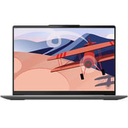 Lenovo Yoga Slim 6 14IAP8 (2022) Laptop - 12th Gen / Intel Core i5-1240P / 14inch 2.2K / 512GB SSD / 16GB RAM / Shared Intel Iris Xe Graphics / Windows 11 Home / English & Arabic Keyboard / Grey / Middle East Version - [82WU005PAX]