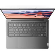 Lenovo Yoga Slim 6 14IAP8 (2022) Laptop - 12th Gen / Intel Core i5-1240P / 14inch 2.2K / 512GB SSD / 16GB RAM / Shared Intel Iris Xe Graphics / Windows 11 Home / English & Arabic Keyboard / Grey / Middle East Version - [82WU005PAX]