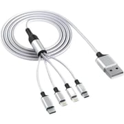 CrossFit 4-in-1 Universal USB Cable 2m White