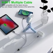 CrossFit 4-in-1 Universal USB Cable 2m White