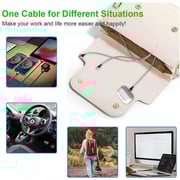 CrossFit 4-in-1 Universal USB Cable 2m White