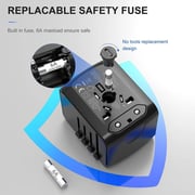 CrossFit Universal Travel Adapter Black