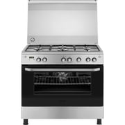 Frigidaire 5 Burner Dual Fuel Cooker With Electric Oven FOMN90JGBS
