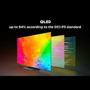 تلفزيون ذكي TCL 75C745 بدقة 4K QLED مقاس 75 بوصة 2023