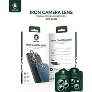 Green Lion Camera Lens Black iPhone 14/14 Plus