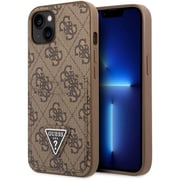 Guess Double Cardslot Case Brown iPhone 14