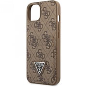 Guess Double Cardslot Case Brown iPhone 14