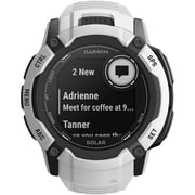 Garmin 010-02805-04 Instinct 2X Solar Smartwatch Whitestone